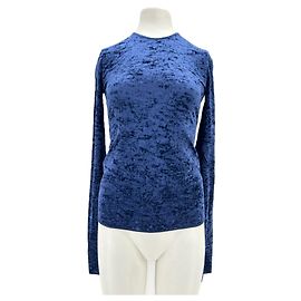 Frame Denim FRAME Tops T.International XS Polyester Bleu