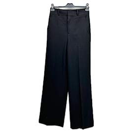 Frame Denim FRAME Hose T.US 2 Polyester Schwarz