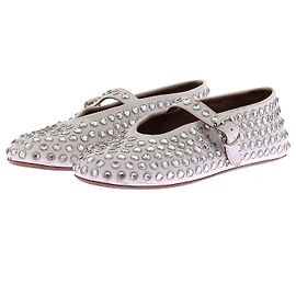 Alaïa ALAIA Ballerinas T.EU 37 Leder Weiß