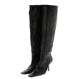 Autre Marque-NON SIGNE / UNSIGNED Boots T.EU 37 Leather-Black