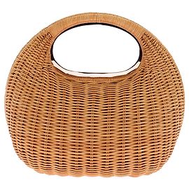 SACAI Sacs à main T. Osier Beige