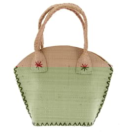 Autre Marque-NON SIGNE / UNSIGNED Handbags T.  Wicker-Beige