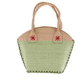 Autre Marque-NON SIGNE / UNSIGNED Handbags T.  Wicker-Beige