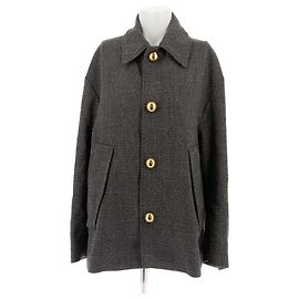 AMI Jacken T.FR 36 aus Wolle Grau
