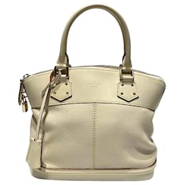 Louis Vuitton-Louis Vuitton Suhali Lockit PM Handbag-Brown
