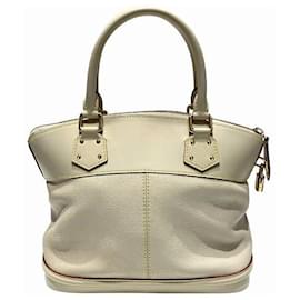 Louis Vuitton-Louis Vuitton Suhali Lockit PM Handbag-Brown