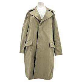 Autre Marque-ELLEME Coats T.FR 38 Cotton-Khaki
