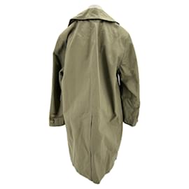 Autre Marque-ELLEME Coats T.FR 38 Cotton-Khaki