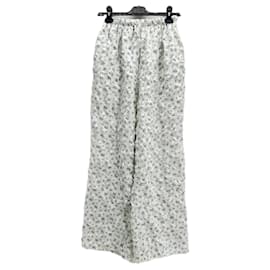 Autre Marque-NON SIGNE / UNSIGNED Trousers T.International M Cotton-White