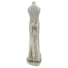 Autre Marque-NON SIGNE / UNSIGNED Dresses T.FR 38 Polyester-Beige