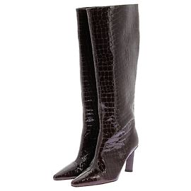 Frame Denim FRAME Boots T.EU 39 Leather Dark red