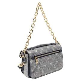 Louis Vuitton-Louis Vuitton Pochette Metis EW Handbag Navy M22834-Blue