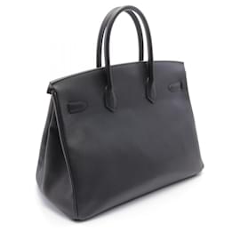 Hermès-Hermes Birkin 35 Handbag Black-Black