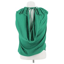 Lanvin-LANVIN Tops T.FR 36 Polyester-Green