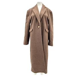 Autre Marque-MARTIN MARTIN Coats T.FR 36 Wool-Brown