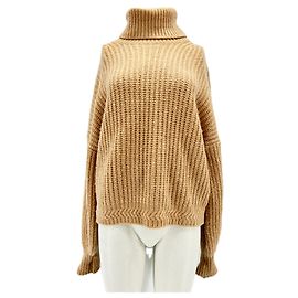 SESSUN Strick T.International L Wolle Beige