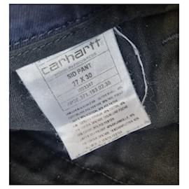 Autre Marque-Pants-Navy blue