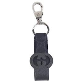 Gucci-Gucci 701432 K9GSN Keychain-Brown,Silvery