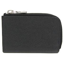 Louis Vuitton-Louis Vuitton Taiga Jour Coin Purse-Black