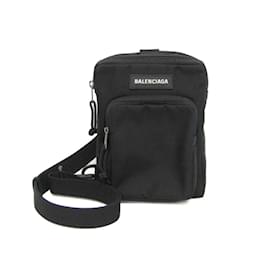 Balenciaga-Balenciaga Explorer 593651 Shoulder Bag-Black