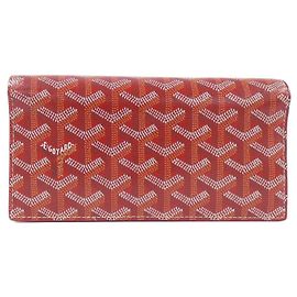 Goyard Richelieu APM205 Long Wallet Red