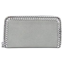 Stella Mc Cartney Stella McCartney Falabella Long Wallet Grey