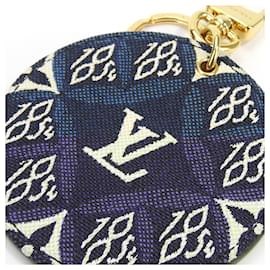 Louis Vuitton-Louis Vuitton Monogram Keyring-Navy blue