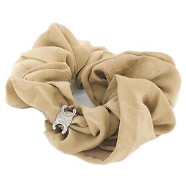 Céline Scrunchie in seta Celine Beige
