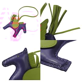 Hermès-Hermes Rodeo PM Pegasus Charm-Other,Purple