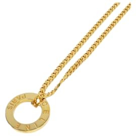 Céline-Celine Gold Necklace-Golden