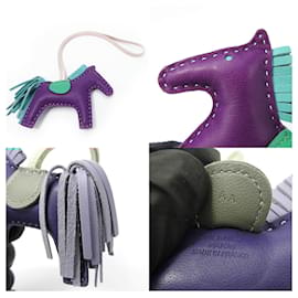 Hermès-Hermes Rodeo PM Charm-Green,Purple