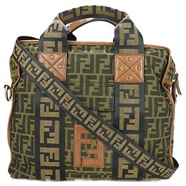 Borsa Fendi Zucca Marrone
