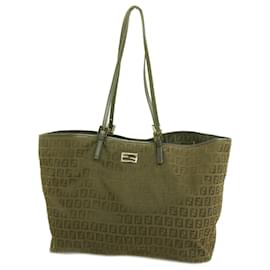 Fendi-Fendi Tote Bag Zucchino-Brown,Black