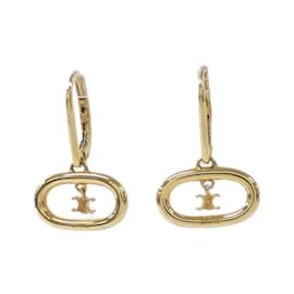 Céline-Celine Triomphe Mobile Earrings-Golden