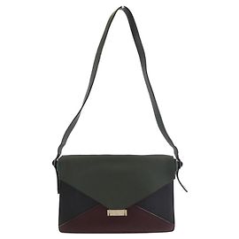 Céline Bolsa de Ombro Celine Diamond Verde Bordeaux Azul marinho