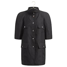 Chanel-Iconic Cocoon Coat with Camellias Pattern-Other