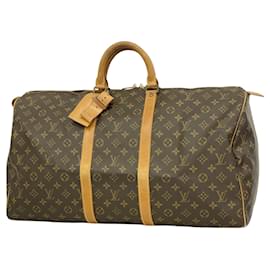 Louis Vuitton-Louis Vuitton Keepall 55-Brown