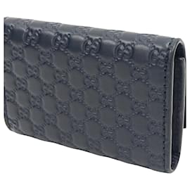 Gucci-Gucci Key case-Navy blue
