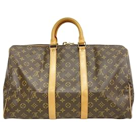 Louis Vuitton-Louis Vuitton Keepall 45-Brown