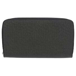 Louis Vuitton-Louis Vuitton Taiga Zippy Organizer NM Ardoise-Grey