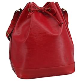 Louis Vuitton-LOUIS VUITTON Epi Noe Shoulder Bag Red M44007 LV Auth 111312-Red