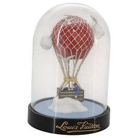 LOUIS VUITTON Schneekugel Ballon Nur für VIPs Klar Rot LV Auth 108231 Rot Andere