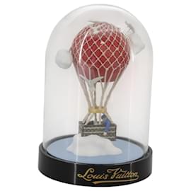 Louis Vuitton-LOUIS VUITTON Snow Globe Balloon VIP Only Clear Red LV Auth 108231-Red,Other