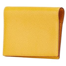 Hermès-Hermes Agenda PM Notebook Cover in Yellow-Yellow