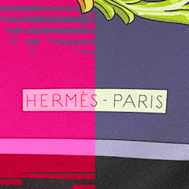 Hermès-Hermes Maxi Twilly Leclere Key Scarf Muffler-Multiple colors,Golden,Purple