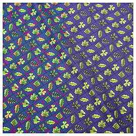 Hermès-Hermes Reversible Silk Angora Stole-Multiple colors,Navy blue