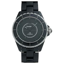 Chanel-Chanel J12 Chrono 38mm H3829 Intense Black Men's Watch-Other