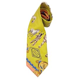 Gianni Versace-Versace vintage tie 1992-Multiple colors,Yellow