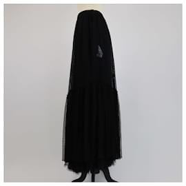Dior-DIOR Skirts T.FR 42 Silk-Black