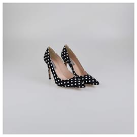 Autre Marque-NON SIGNE / UNSIGNED Heels T.EU 37 Cloth-Black